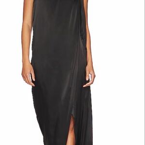 L’ACADEMIE Innes Black Maxi Evening Gown